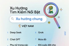 AI tools are among the most-searched topics among Vietnamese users. (Photo courtesy of Google)