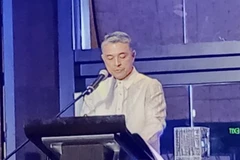 Secretary of Environment and Natural Resources Juan Miguel Cuna speaks during the 2026 World Water Day event at the Diamond Hotel in Manila on March 19, 2026. (PNA photo by Marita Moaje)