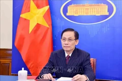 Vietnamese Minister of Foreign Affairs Le Hoai Trung.(Photo: VNA)