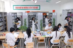 Hanoi has over 1,100 libraries and numerous cultural and educational spaces in the community. (Photo: VNA)