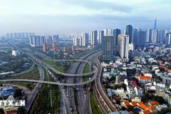 A bird view of Ho Chi Minh City (Photo: VNA)