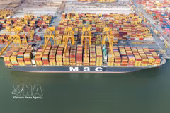 Hai Phong Port (Illustrative photo: VNA)