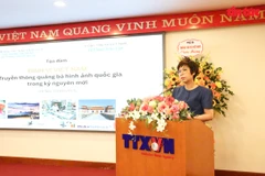 VNA General Director Vu Viet Trang speaks at the roundtable. (Photo: VNA)