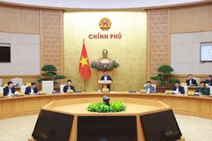 Prime Minister Pham Minh Chinh chairs Government monthly law-making session on March 19 (Photo: VNA)