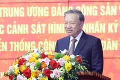 Party General Secretary To Lam speaks at the event (Photo: VNA)