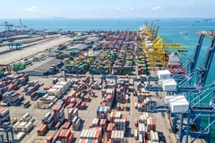 Aerial photo shows a view of the Laem Chabang Port in Chonburi Province, Thailand. It is one of the most important international container hub ports in Thailand (Photo: XINHUA)