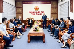 At the handover ceremony (Photo: VNA)