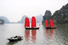 A corner of Ha Long Bay in Quang Ninh province (Photo: VNA)