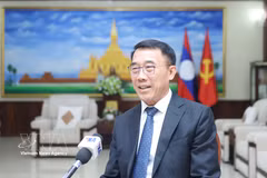 Bounleua Phandanouvong, Secretary of the Lao People’s Revolutionary Party (LPRP) Central Committee and head of the LPRP Central Committee’s Commission for External Relations (Photo: VNA)