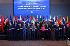 Delegates at ASEAN regional Forum Senior Officials' Meeting in the Philippines on June 9 (Photo: The Ministry of Foreign Affairs)