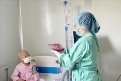 The patient has been in stable condition following the transplant. (Photo: VNA)