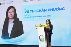 Chairwoman of the State Securities Commission Vu Thi Chan Phuong (Photo: VietnamPlus)