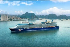 Celebrity Solstice, a luxury Malta-flagged cruise ship operated by Celebrity Cruises. (Photo: sggp.org.vn)
