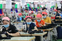 Production at a garment enterprise located in Dong Nai province. (Photo: VNA)