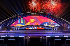 Tthe DIFF 2026 stage has been designed around the concept of convergence, inspired by the image of converging horizons where cultures, time, and emotions meet (Source: DIFF)