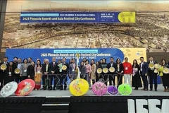 Delegates at the Global Festival Summit 2025 in Gyeongju, the Republic of Korea, on March 20. (Photo: VNA)