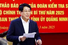 State President Luong Cuong at the conference in Quang Ninh on March 19 (Photo: VNA)