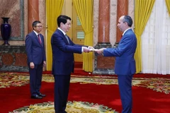 State President Luong Cuong receives credentials from Cuban Ambassador Rogelio Polanco Fuentes. (Photo: VNA)