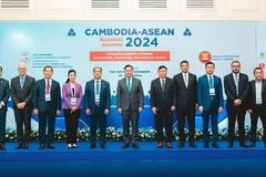 Participants at the Cambodia-ASEAN Business Summit 2024 in Phnom Penh, Cambodia. (Photo: https://www.khmertimeskh.com/)