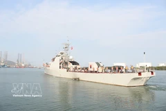 Ship 17 of Brigade 171 under Naval Region 2 of the Vietnam People’s Navy. (Photo: VNA)