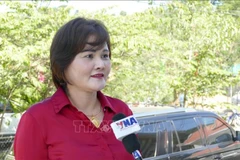Pham Thi Minh Huong, Vice Chairwoman of the Business Association of Vietnamese Overseas. (Photo: VNA)
