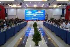 The conference serves as a forum to discuss solutions to remove difficulties for businesses of the two countries (Photo: VietnamPlus)