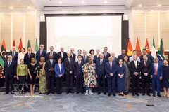 Delegates at the ceremony marking the 63rd Africa Day (May 25, 1963 – 2026) in Hanoi on May 22. (Photo: VNA)