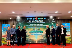 The Vietnam Agriculture Reputation Index (VARI), a new programme to rate the credibility of agricultural businesses, and its portal are launched in Hanoi on May 22 (Photo: VNA)