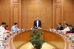 Party General Secretary To Lam addresses the 4th meeting of the 14th National Party Congress’s sub-committee for personnel affairs in Hanoi on March 25. (Photo: VNA)