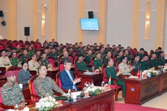 Delegates attend the closing ceremony of the 2025 Vietnam–India bilateral army exercise on United Nations peacekeeping operations on November 27 (VNA)