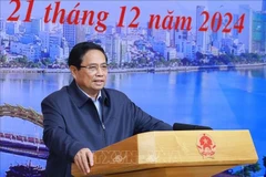 PM Pham Minh Chinh speaks at the meeting (Photo: VNA)