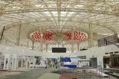 Over 90% of infrastructure items have been completed for the Autumn Fair 2025. (Photo: VNA)