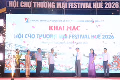 The opening ceremony of the Hue Festival Trade Fair 2026. (Photo: VNA)