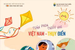 Poster of the Vietnam – Sweden Children’s Film Week (Photo: Vietnam Film Institute)