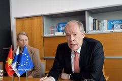 Under-Secretary of State for International Trade at the Finnish Ministry of Foreign Affairs Jarno Syrjälä. (Photo: VNA)