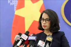 Spokesperson of the Vietnamese Ministry of Foreign Affairs Pham Thu Hang. (Photo: VNA)