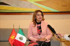 Ana Karina Rojo Pimentel, Chair of the Mexican Chamber of Deputies’ Welfare Committee and head of the Mexico – Vietnam Parliamentary Friendship Group. (Photo: VNA)
