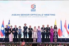 At the ASEAN Senior Officials' Meeting in preparation for AMM (Photo: Bernama)