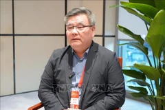 Professor Cui Hongjian from the Academy of Regional and Global Governance at the Beijing Foreign Studies University. (Photo: VNA)
