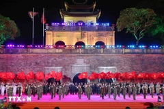 A performance of the Vietnam People's Army Music and Dance Theatre (Photo: VNA)