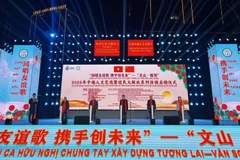 Ceremony to launch series of activities for the border people exchange festival and the Year of China-Vietnam Humanistic Exchange 2025 (Photo: thoidai.com.vn)