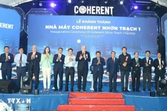 At the inauguration ceremony (Photo: VNA)