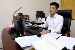 Nguyen Ngoc Hoan, Vice Secretary of the Party Committee and Deputy Director of Hung Yen Petroleum One Member Limited Liability Company (Photo: VNA)