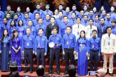 The 13th Central Committee, Standing Board and Secretariat of the Ho Chi Minh Communist Youth Union for the 2026–2031 term make their debut at the union's 13th national congress. (Photo: VNA)