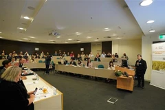 A workshop on Vietnam’s development in economy, politics, society, environment, and agriculture over the past year is held on August 8 at the Crawford School of Public Policy under the Australian National University (ANU). (Photo: VNA)