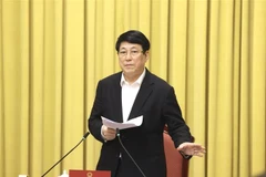State President Luong Cuong speaks at the working session with the Presidential Office on January 27, 2026 (Photo: VNA)