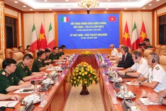An overview of the 5th Vietnam – Italy Defence Policy Dialogue (Photo: VNA)