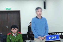 Defendant Truong Huy San, 64, at the first-instance trial on February 27 in Hanoi. (Photo: VNA)