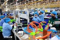 Toy production at a Hong Kong-invested factory (Photo: VNA)