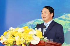 Secretary of the Tuyen Quang provincial Party Committee Hau A Lenh (Photo: VNA)